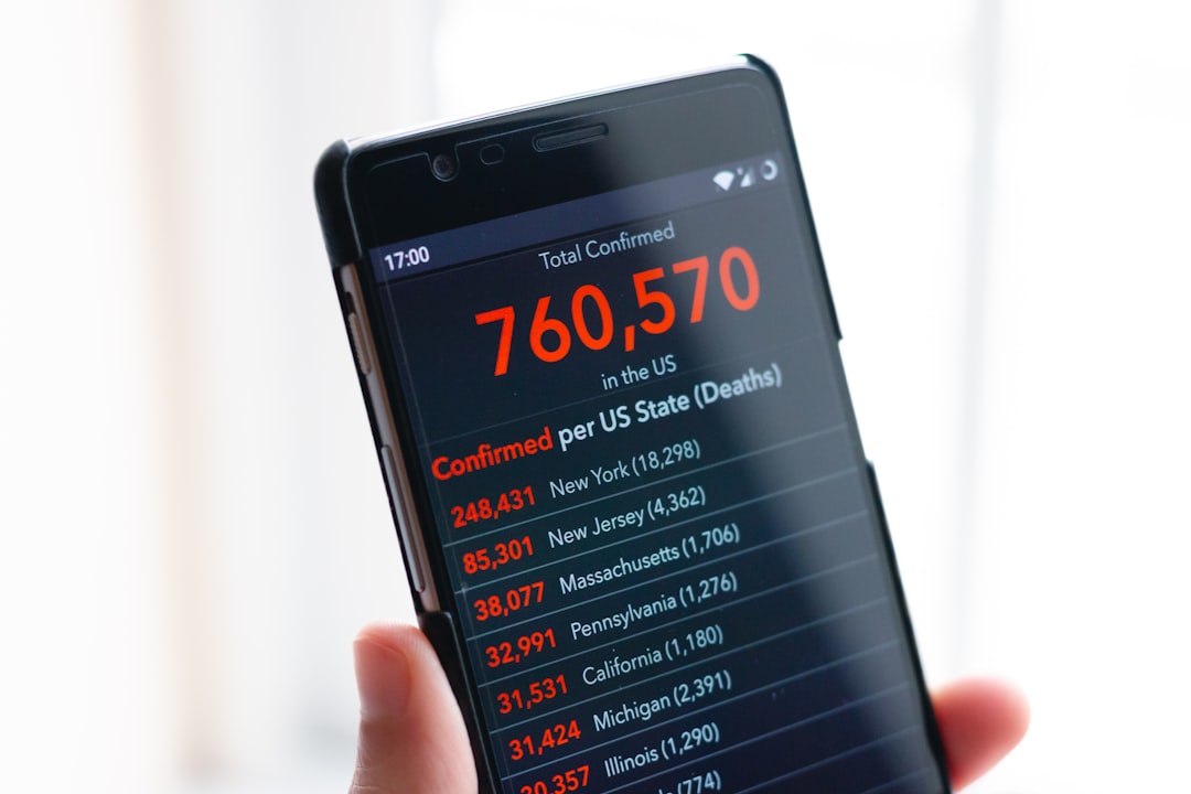 security warning alert system on mobile device
