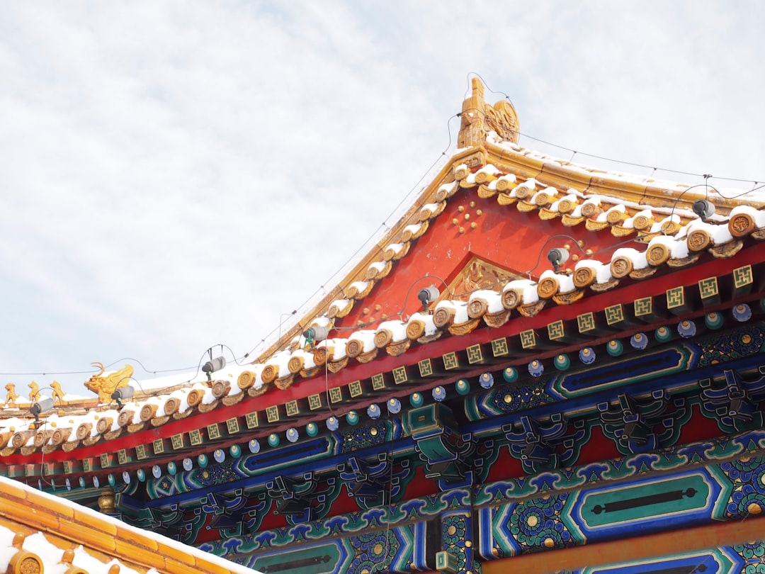 中国・北京の建物と街並み