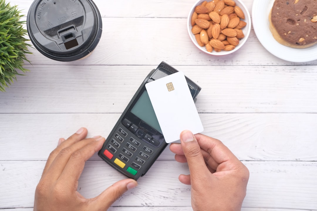 digital payment processing card