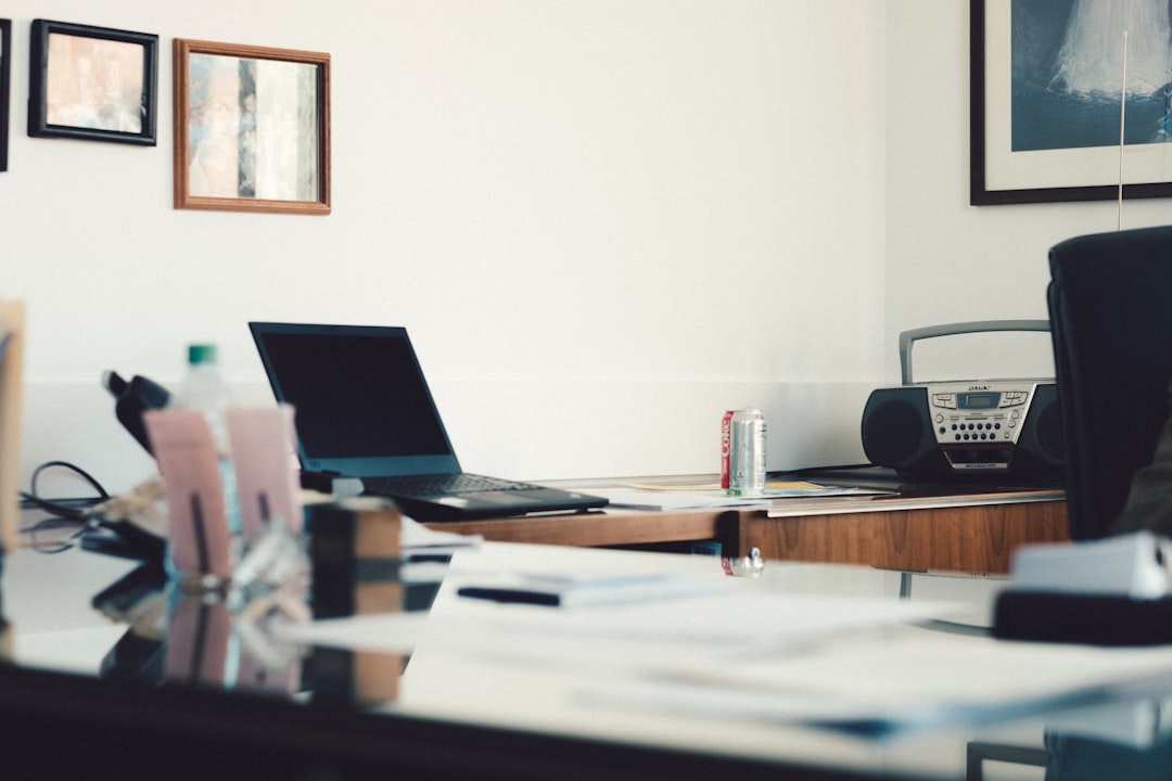 business office laptop desk