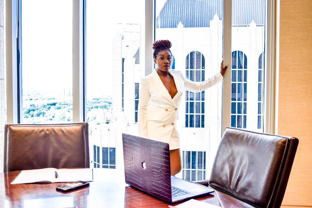 corporate office window meeting