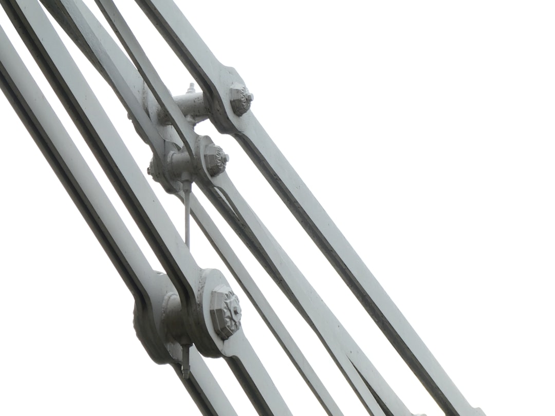 industrial robot arm black metal frame