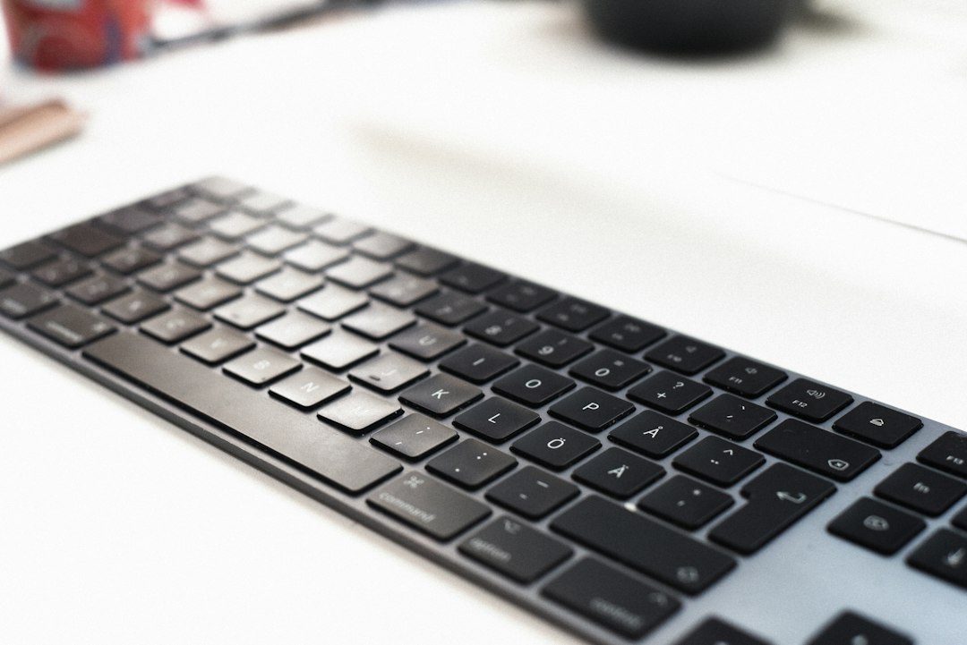 キーボードのクローズアップイメージ