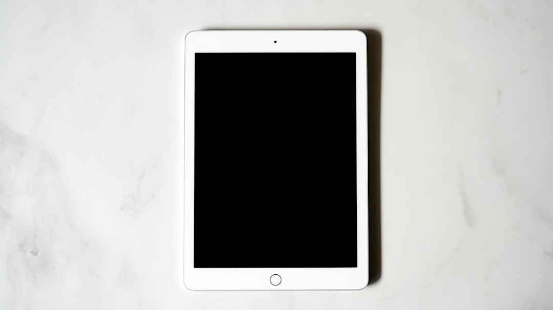 a black rectangular device