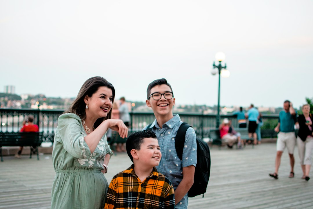 group of people posing